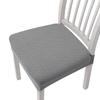 Solid Colors Stretch Chair Seat Covers Removable Washable Dirt-resistant Chair Slipcover Anti-slip Easy To Fit
