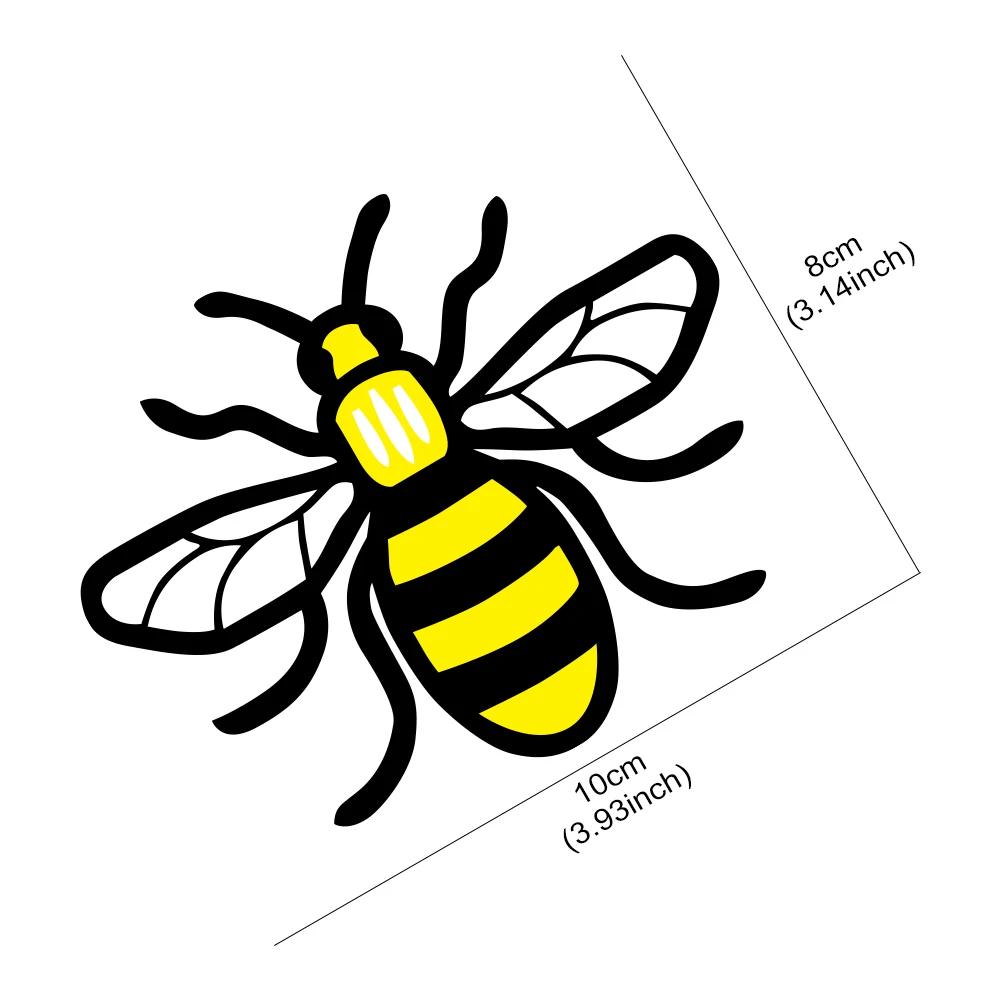 Colour Manchester Bee Vinyl Stickers Car Decals Auto Whole Body Color Vinyl Films Auto Exterior Decoration Car Accessories