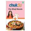Chukde - Pav Bhaji Masala 100 g, Sambhar Masala 100 g & Sabji Masala 100 g - Gemischte Pulvergewürze für köstliche Mahlzeiten - Kombipackung