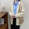 Sweater Jacket Women Wear In Autumn and Winter, New Loose Lazy Style Retro Small Soft Waxy Knitted Cardigan Women