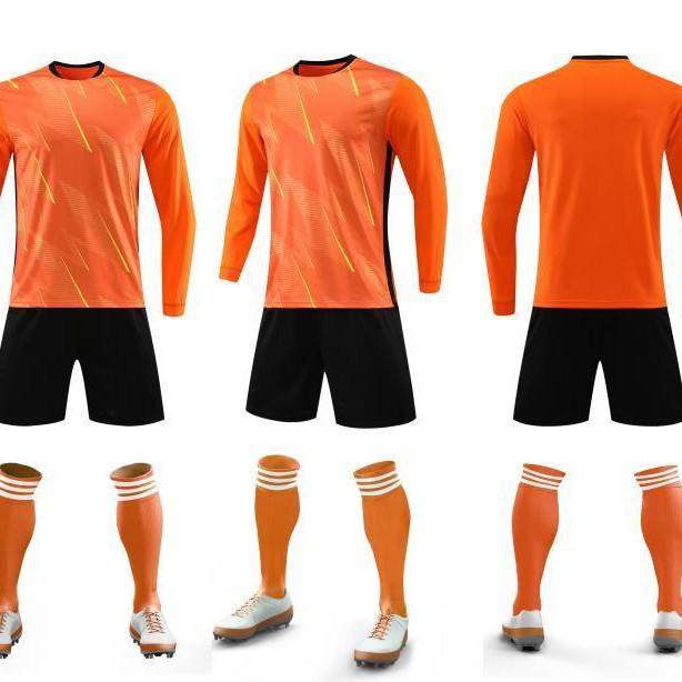 Football Suit, Professional Game Training Jersey, Jersey, Long-Sleeved Sportswear, Quick-Drying Football Suit.