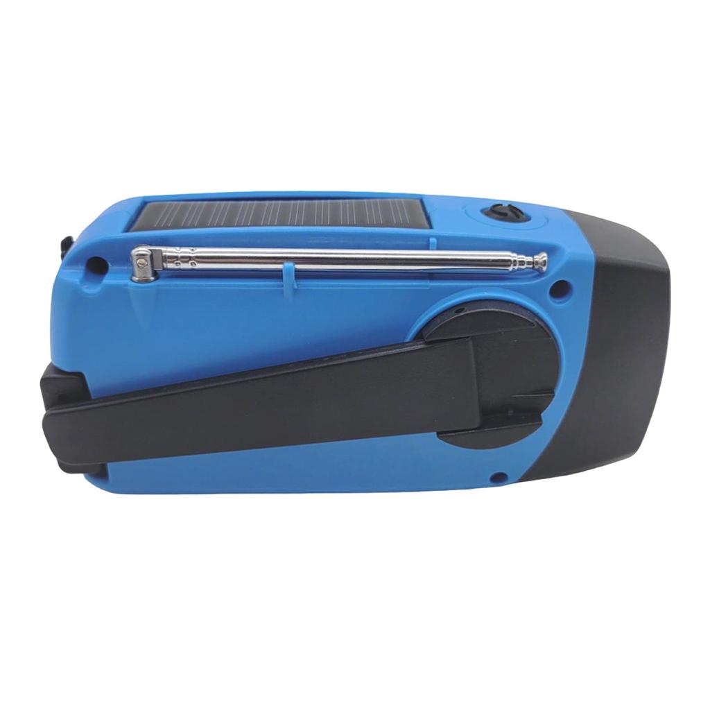 2025 Multifunctional Solar Hand-Crank Emergency Radio with LED and Power Bank