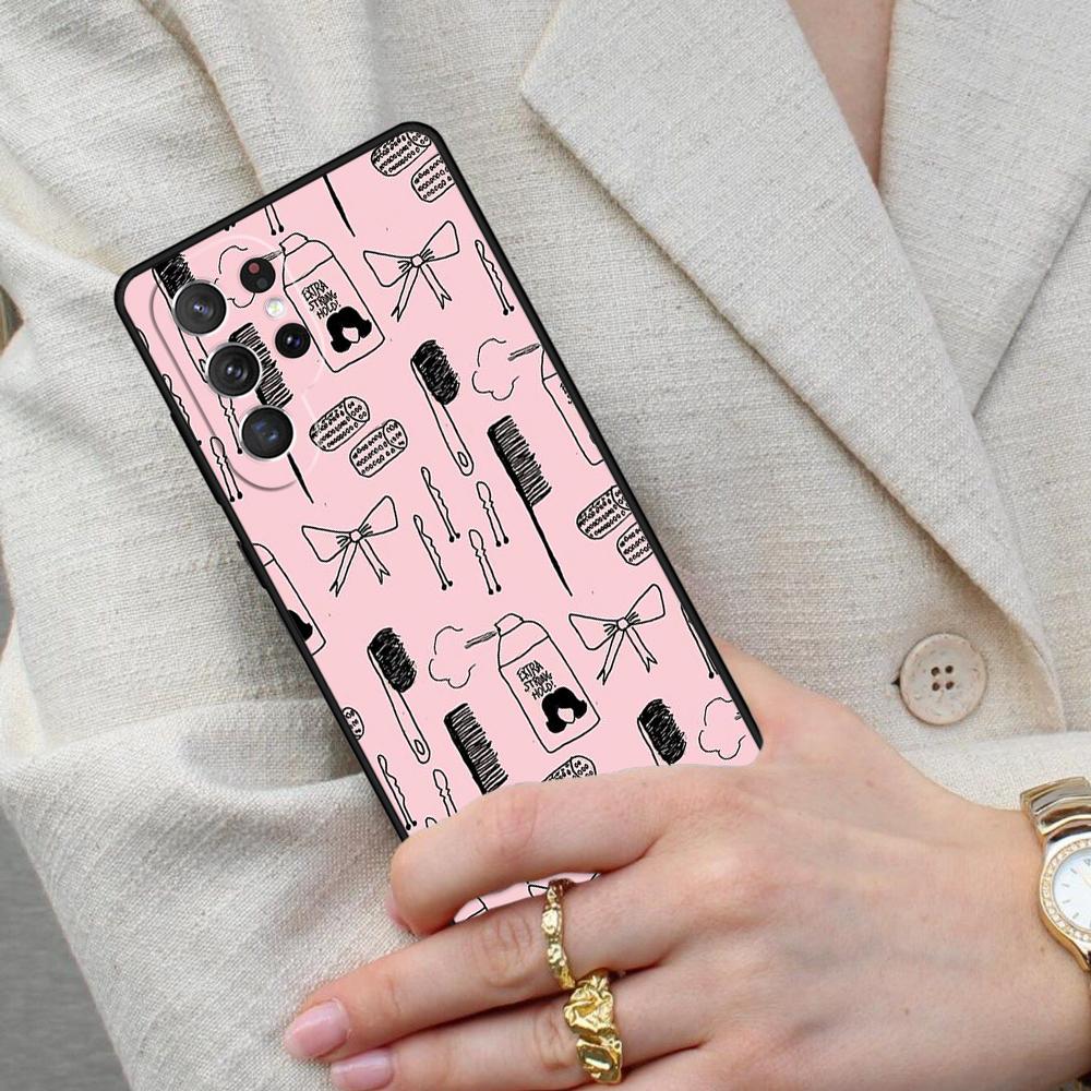 Barber Shop Hair Stylist Salon Cell Phone Case for Samsung Galaxy S26 Ultra S25 S24 S23 S22 S21 S20 Note10 Cover