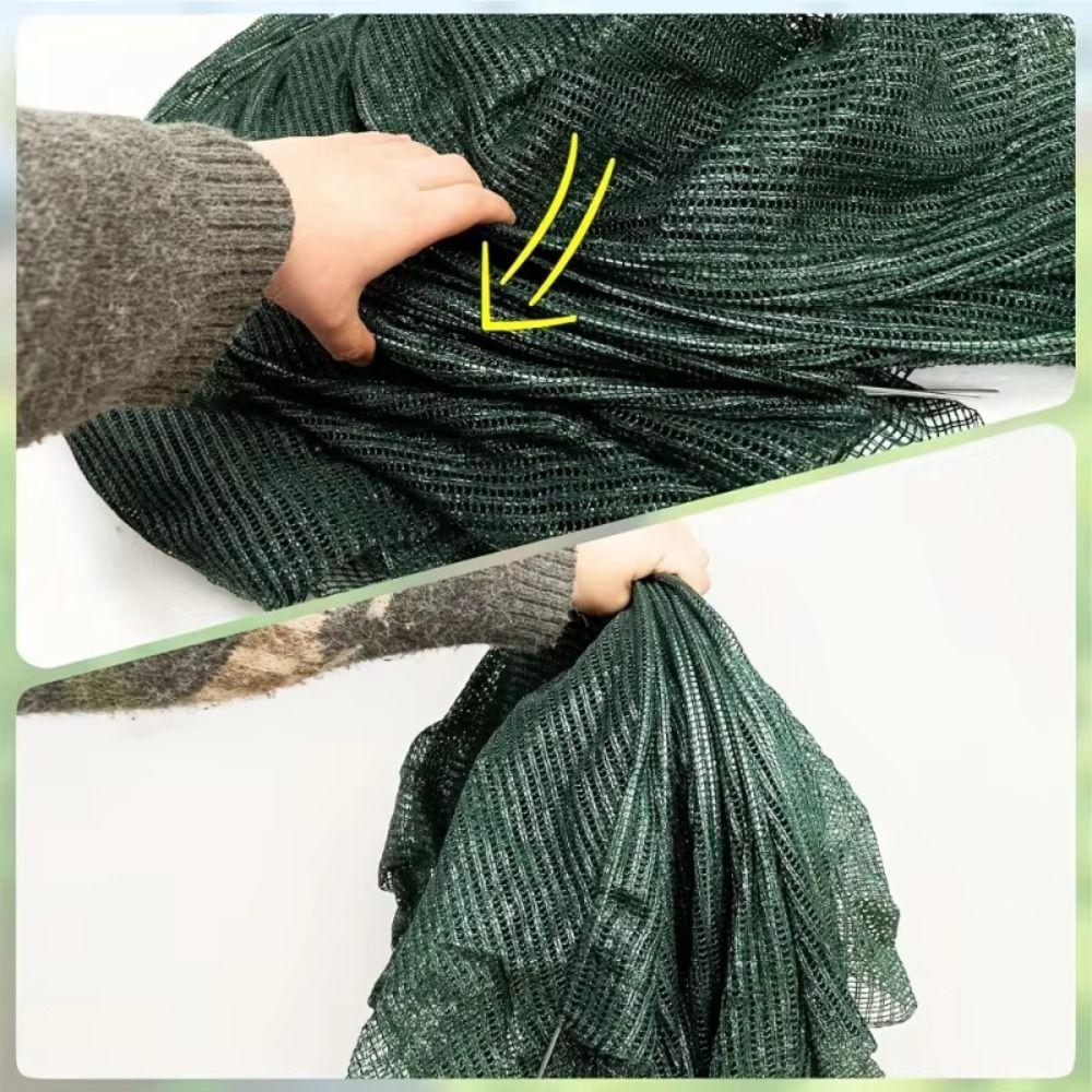 Metal Frame Garden Tunnel Shade Net Cloche Hoops Garden Tunnel Greenhouse for Plant Protection