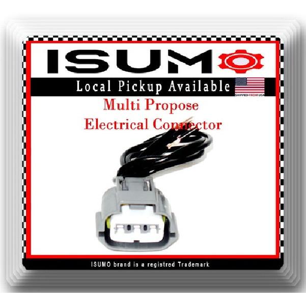 MAP Crankshaft TPS Fuel Vapor Sensors Ignition Coil 3 Wires Electrical Connector