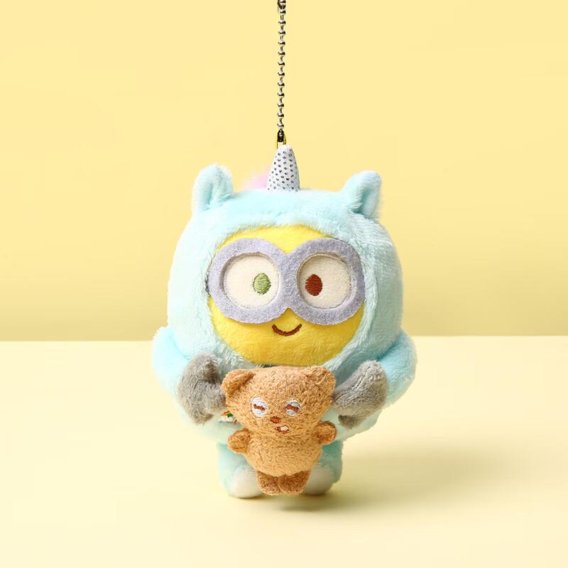 Minions Bob & Tim Plush Keychain
