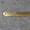 THANKSGIVING gift brass copper Buddha hand lotus Fine-tooth Hairdressing Combs Tangled Straight Hair Comb Care Styling Tool