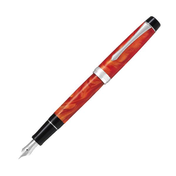 Pilot Custom Heritage Se Fyllepenn Marmor Oransje