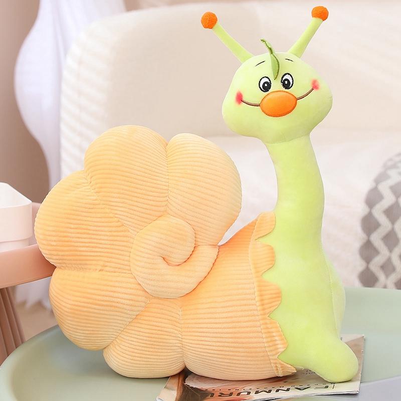 25CM/40CM/50CM Cartoon Snail Plush Toys Cushion Fancy Pillow Stuffed Soft Animal Sofa Home Car Decor Gifts