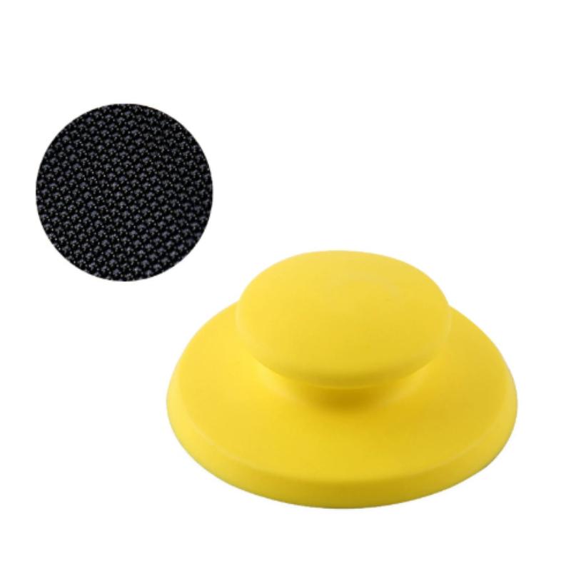 

5-inch Mouse-shaped Sanding Block with Hook-and-Loop Backing - Durable PU Ergonomic Hand Sander, Suitable for Woodworking