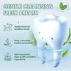 Organic Mint Toothpaste for Sensitive Teeth - Whitening, All-Natural, Fluoride-Free, Gentle Oral Care
