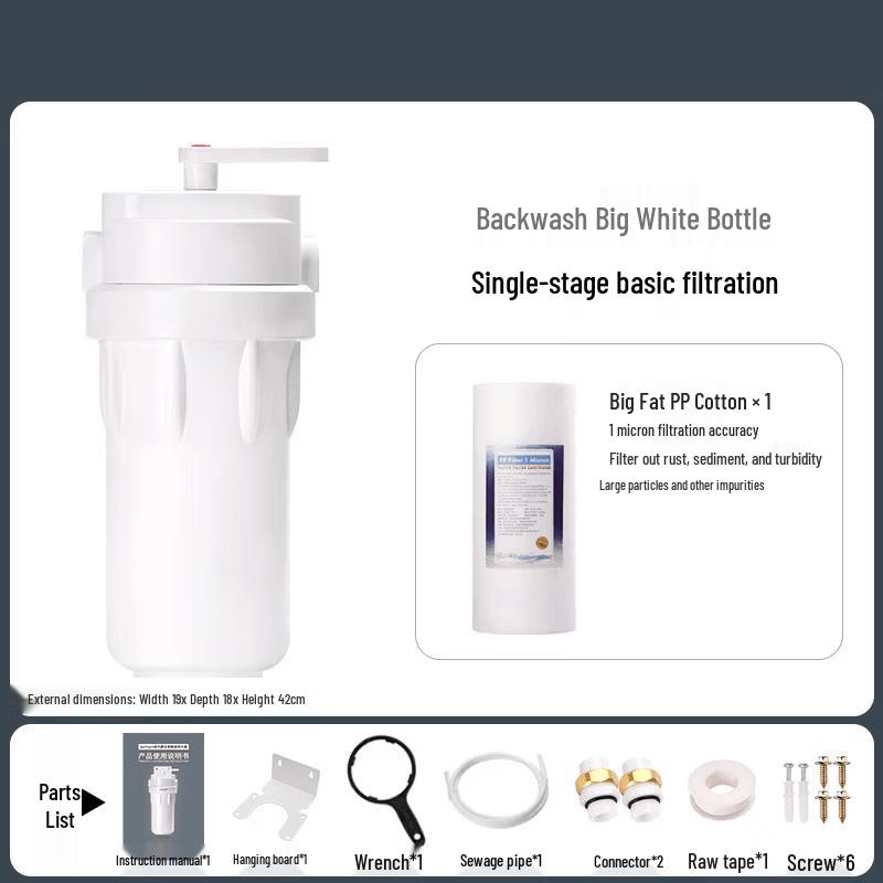 LISM Backwash Pre-Filter Water Purifier