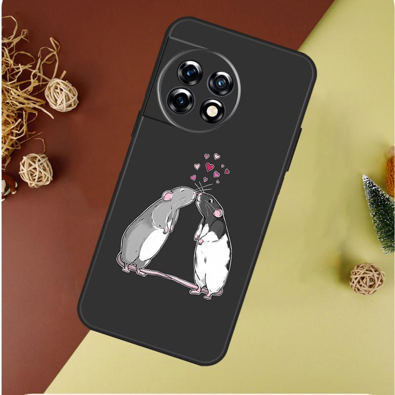 Mouse Rat For OnePlus Nord CE 4 3 2 Lite N20 N30 9 10 Pro 8T 9RT 10T 10R 13R 12R 11 12 13 Phone Case