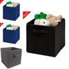 Modern Foldable Fabric Storage Box For Bedroom With 21l Capacity For Clothes Toys
