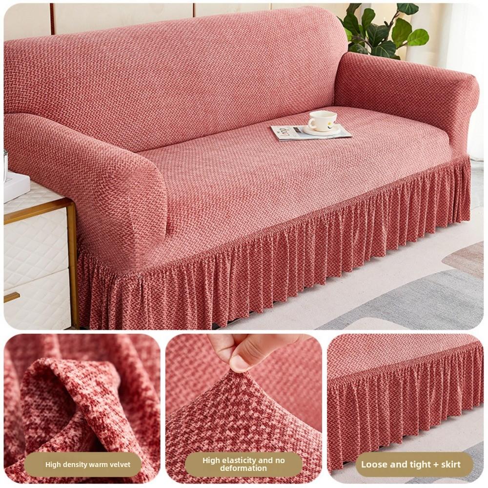 Chenier Thickened Sofa Cover All-inclusive Universal Cover Non-slip and Dust-proof Armrest Sofa Cover