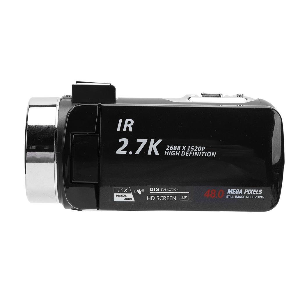 Cameră video Cameră video 2.7K Aparat foto digital Recorder 48MP Ecran TFT cu rotație de 3,0 inchi 16X Digital