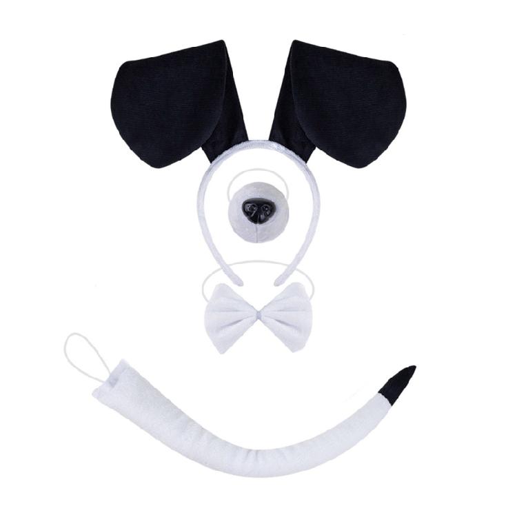 Hund Cosplay Kostüm Dekorationen Zubehör Kinder Hund Verkleiden Festival Plüsch Schmuck Süßes Hund Stirnband Cosplay Requisiten