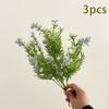 3pcs 7 Fork of Plants Jasmine Small Wild Chrysanthemum Flower Arrangement with Grass Nordic Home Decoration Pastoral Fake Flower
