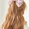 ZOENA Ribbon Hair Pin - Indie Pink