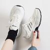 Women's shoes spring new mesh breathable retro sneakers platform casual sneakers