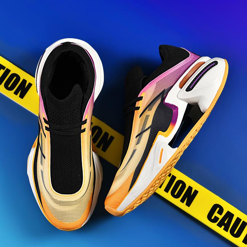 Marathon Men Sports Running Shoes Air Cushion Breathable Lightweight Male Comfortable Athletic Nonskid Sneakers Outdoor Tenis