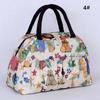 Handbag Ladies Spring Bento Fashion Casual Fine Print Practical Strap Double