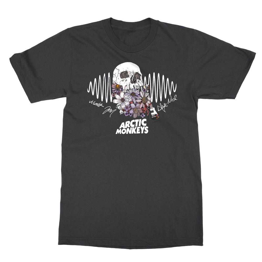 Arctic Monkeys Skull Guitar Men s T-Shirt Unisex T-Shirt S