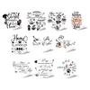 Kitchen Quotes Wall Sticker Removable PVC Wall Art Sign Peel And Stick Wall Decals for Dining Baking Room Bar Restaurant Home Decor