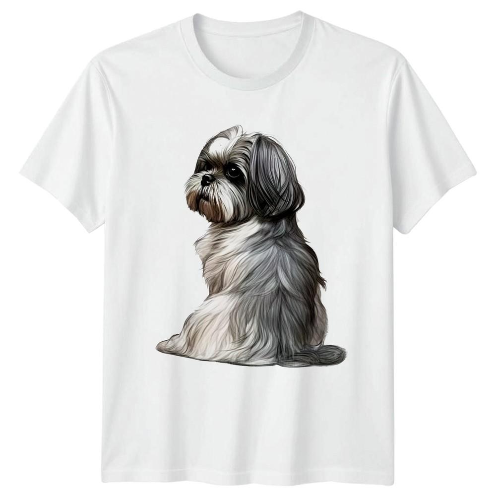 Life Is Better With A Shih Tzu TShirt Dog Owner Pet Lovers S