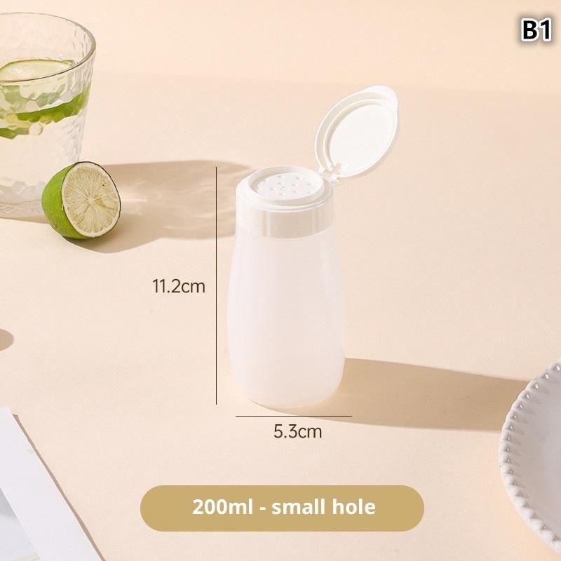 

Kitchen Plastic Spice Bottle Barbecue Seasoning Bottle With Lid Salt Pepper Shaker Pepper Shaker Dustproof Mini Seasoning Jar