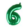1pcs 32inch Large Dark Green Number Balloons Spring Jungle Safari Birthday Party Foil Balloon 0 1 2 3 4 5 6 7 8 9 globos Balls
