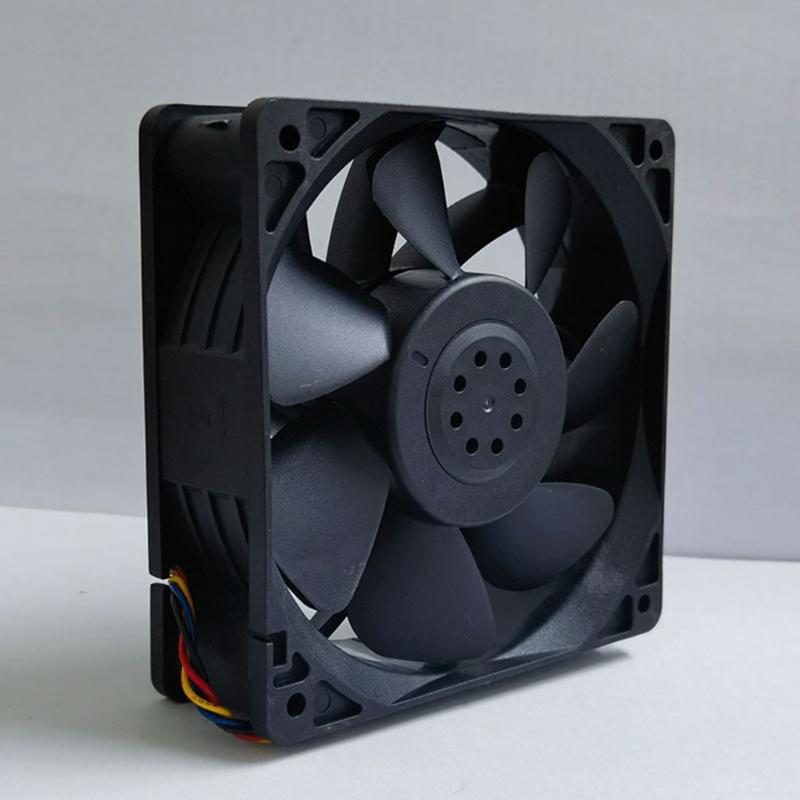QFR1212HE-00 120mm 12038 Fan 12V 120x120x38mm Fan Powerful Cooling Fan Case Industrial Heat Dissipation Fan