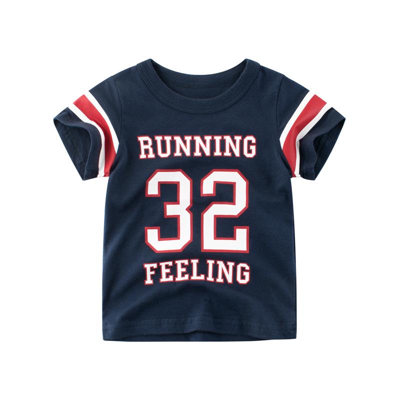 

Children s summer T-shirts: short-sleeved tops for baby boys 90cm
