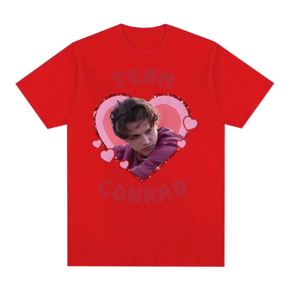 Team Conrad Das Sommer, in dem ich schön wurde T-Shirt Vintage Conrad Fisher Film T-Shirt Unisex Damen Harajuku Mode 100% Baumwolle T-Shirt