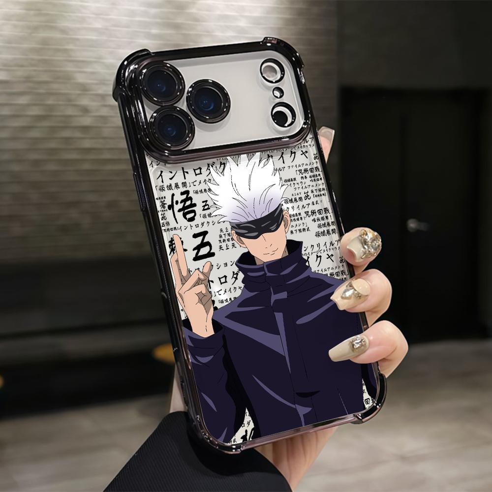 

Jujutsus Kaisens Gojos Sugurus Phone Case for Google Pixe 10 9 9A 8 8A 7 7A Pro XL 5G Anti-drop Transparent Soft Cover Google Pixel 10