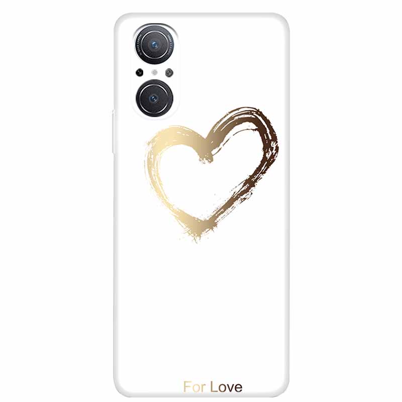 For Huawei nova 9 SE Case Nova9 Clear Soft TPU Silicone Cats Back Cover for Huawei Nova 9SE Case Nova9SE Funda Shockproof Coque