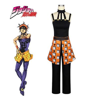 JOJO's Wonderful Adventure Golden Wind Cosplay Costume, Naranga Gilka Cosplay Costume