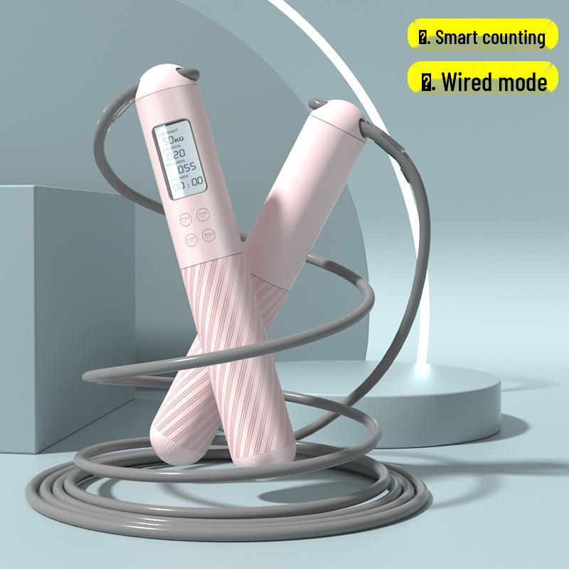 

«Утяжеленная скакалка из стальной проволоки для упражнений и фитнеса — идеально подходит для сжигания жира и детского спорта»