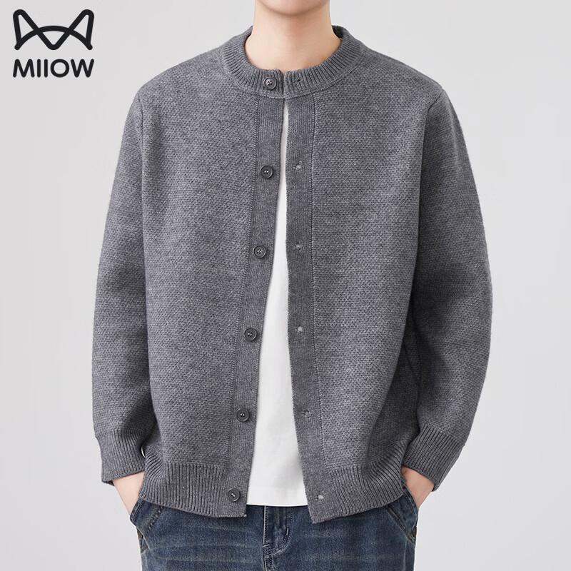 Miiow American Retro Style Unisex Oversized Knit Cardigan