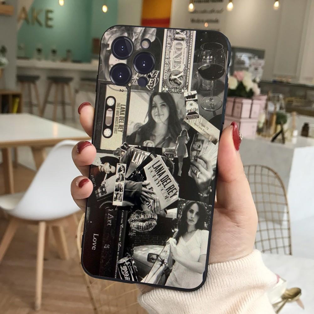 Lana Del Rey Phone Case Silicone Soft for iphone 16 15 14 13 12 11 Pro Mini XS MAX Plus X Cover