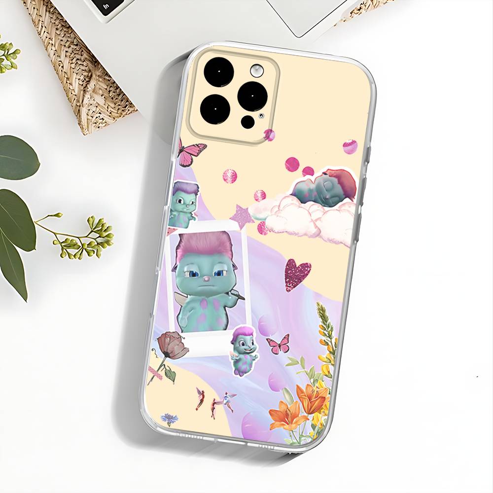 Funny B-Bibble Meme Phone Case For  iPhone 17,16,15,14,13,12,11 Pro,Max,Plus,X,XS,XR,SE4,E Mini Clear Cover