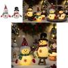Adorable Light Up Snowman Doll Decoration For Christmas Festive Cheer Gift For Kids