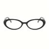 5PCS Ladies Oval Frame Retro Glasses for Office Leisure and Formal Occasions Stylish and Comfortable