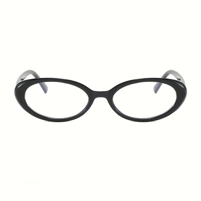 5PCS Ladies Oval Frame Retro Glasses for Office Leisure and Formal Occasions Stylish and Comfortable