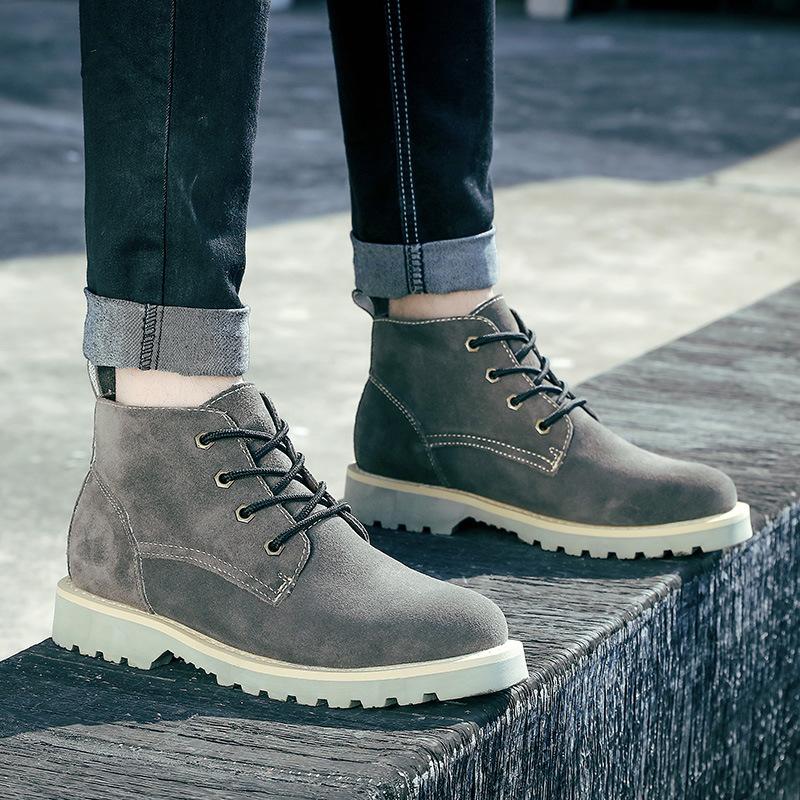 

Кожаные водонепроницаемые ботинки Martin, женские повседневные короткие ботинки, ботинки для пустыни, мужские ботинки, рабочие ботинки, уличные ботинки для локомотива, ковбойские ботинки 45