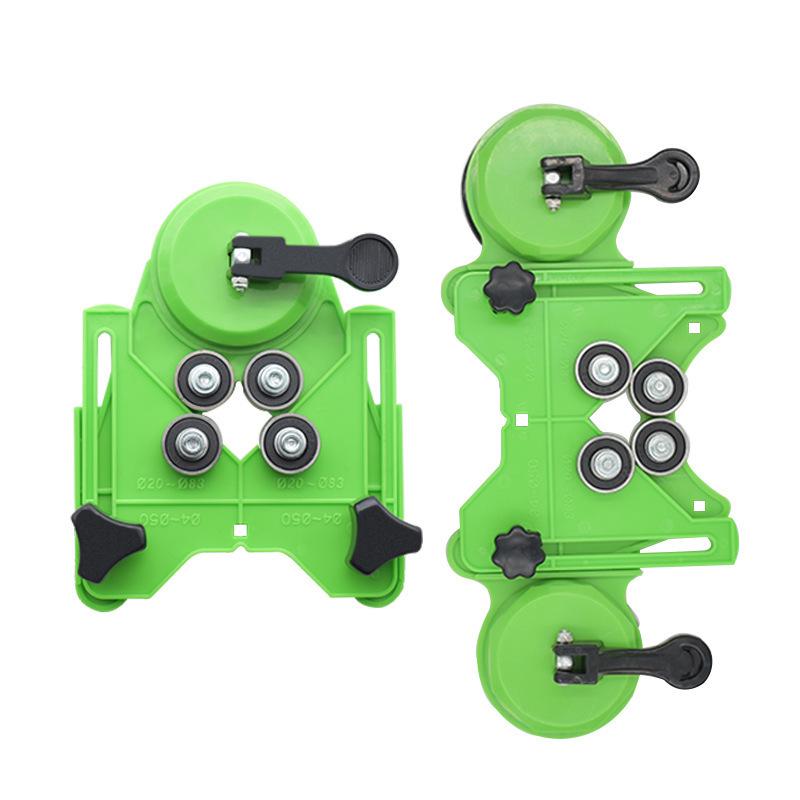 Tile & Glass Drilling Positioning Tool for Precise Punching and Chamfering