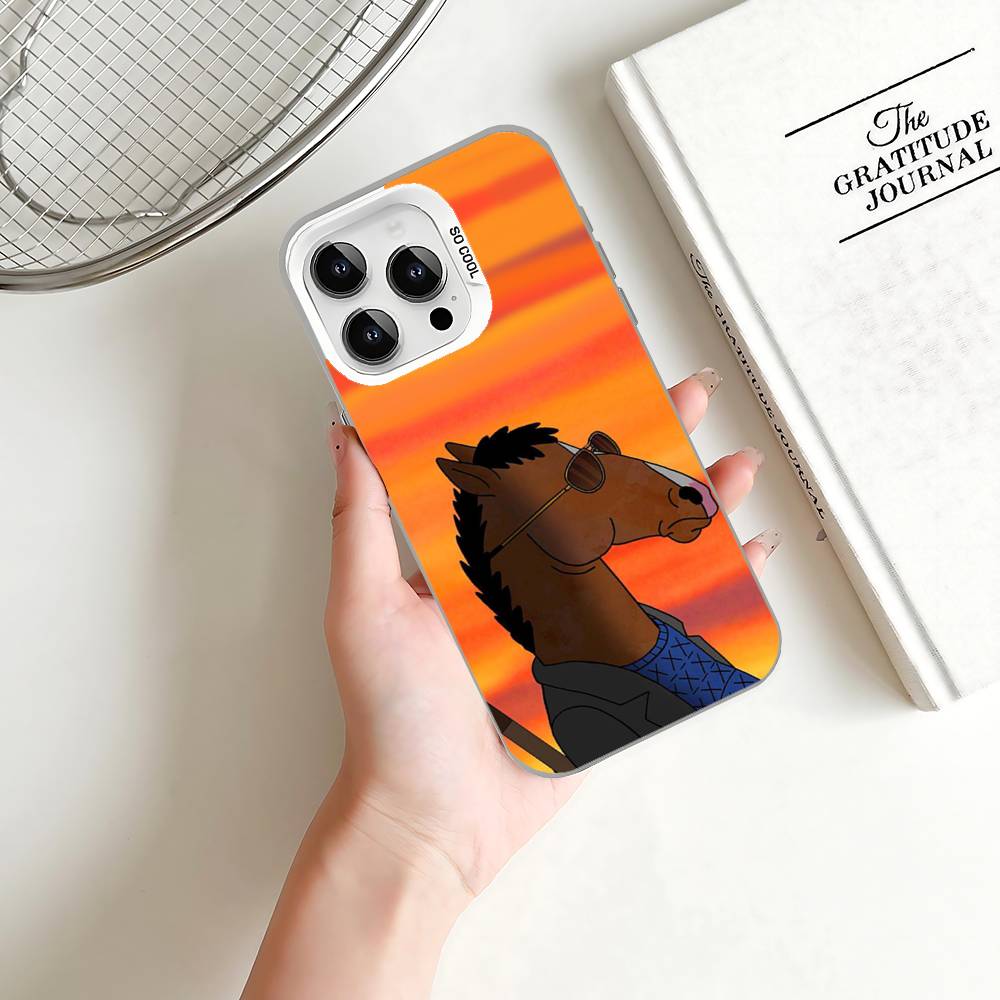 Phone Case B-Bojack Cartoon H-Horseman for vivo Y400 Y04 Y03 Y78 Y36 Y100 Y27 Y17s Y16 V60 V50 V30e V40 S15 iQOO Z10 Pro Lite 5G