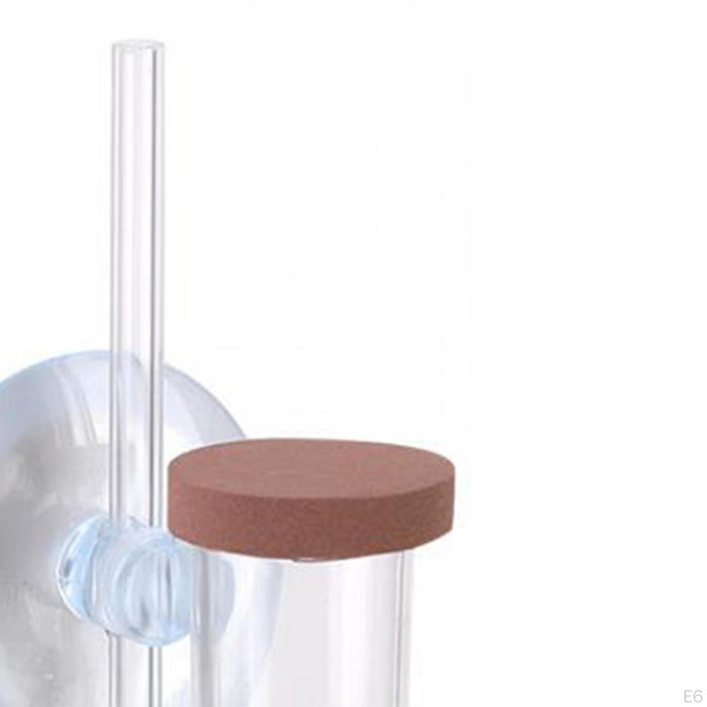 Aquarium Air Diffuser Carbon Dioxide Refiner Clear Small CO2 Bubble Marker for Glass Water