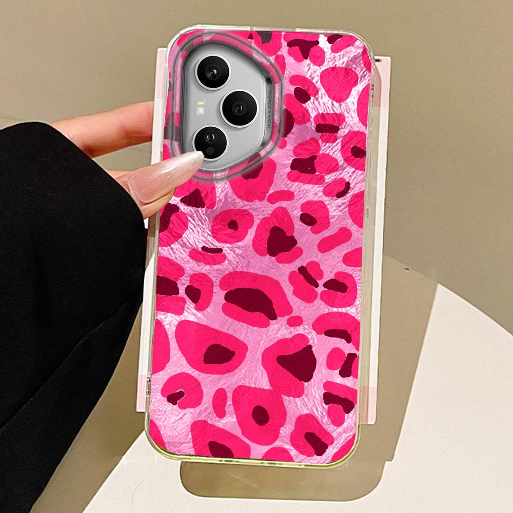 Retro Gradient lila Leopard Handyhülle für Honor 400 200 90 Smart Pro Magic7 6 5 70 Lite X9a X9c X9b X8b X8a X8c X7c X6c Hülle