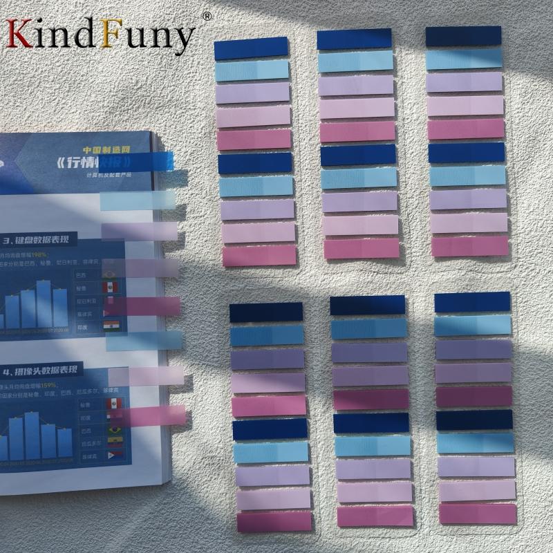 1200pcs Transparent Index Tabs Sticky Notes, Colorful Page Markers, File Classification Stickers Note, Cute Stationery Set